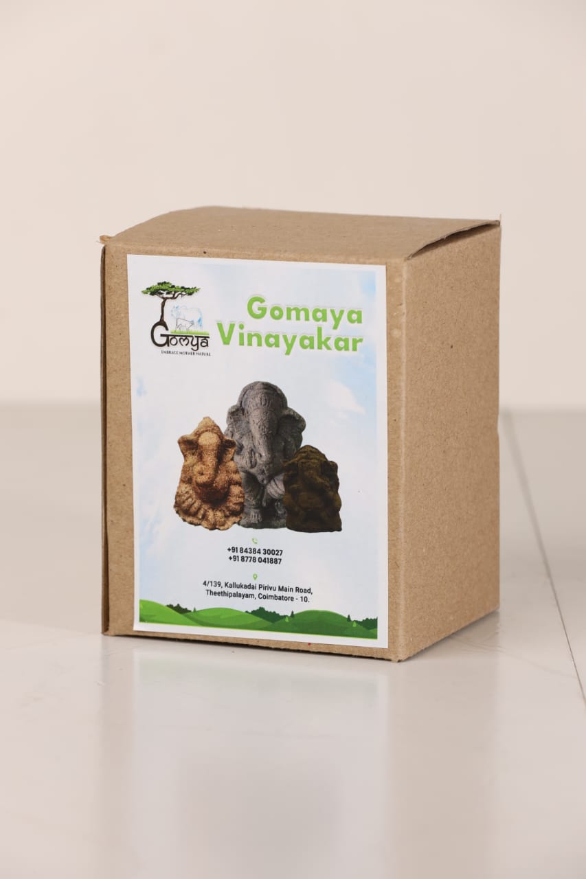 Gomya Vinayagar eco-friendly retail packaging