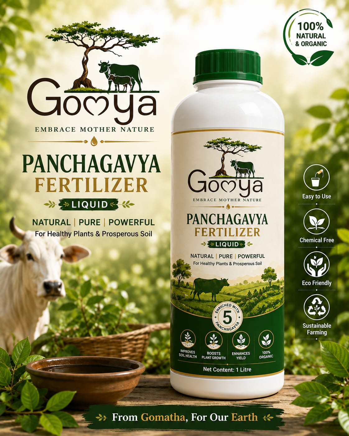 Panchagavya Organic Fertilizer